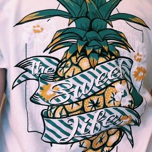 Southern white t shirt